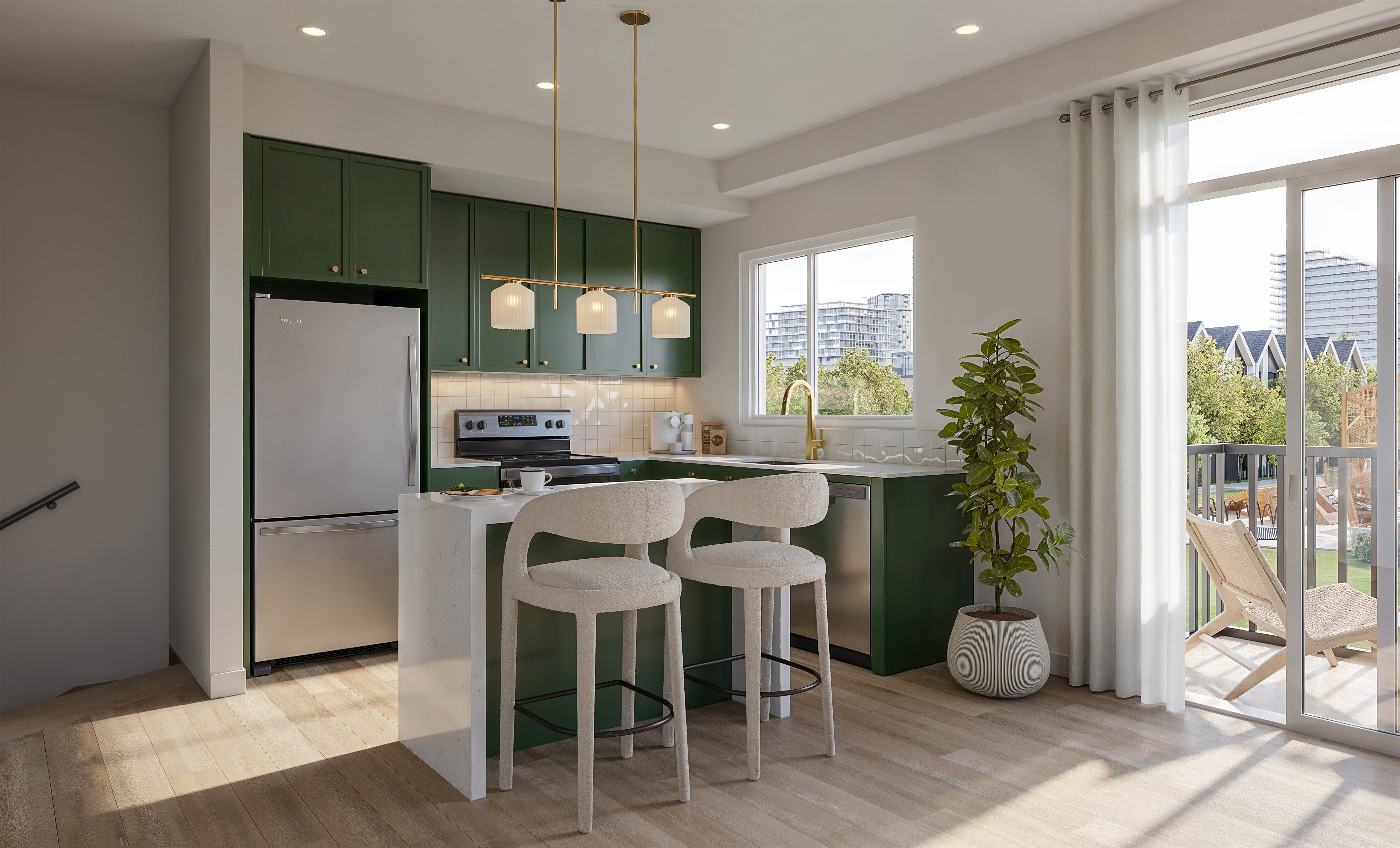 Aura — Chef's Kitchen Interior